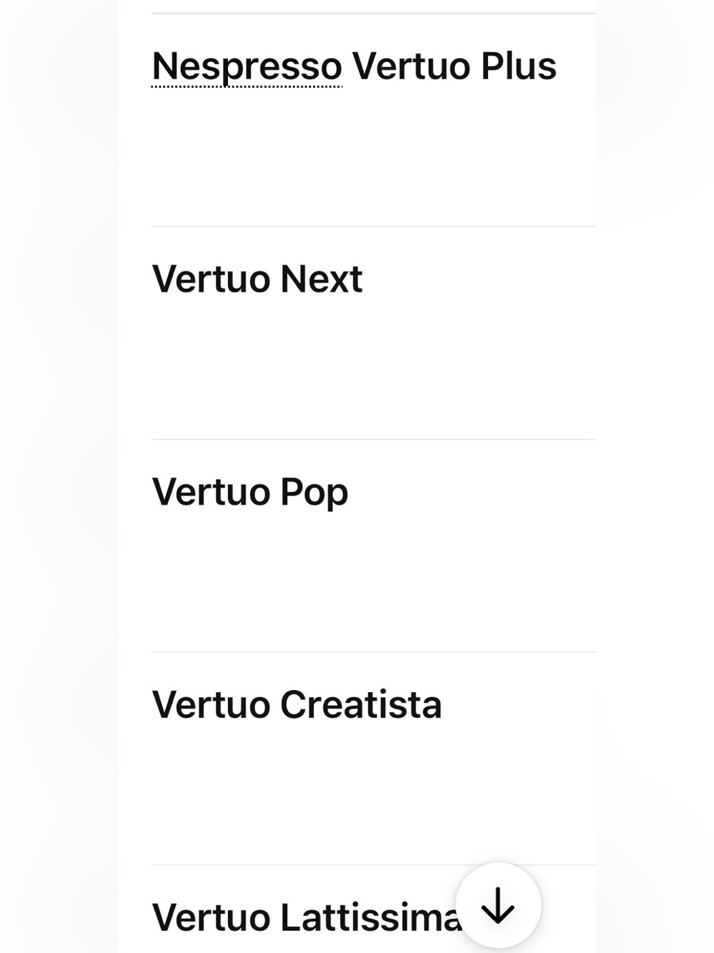 Nespresso VERTUO Assorted Coffee flavors
15 - sampler - Picture 6 of 7